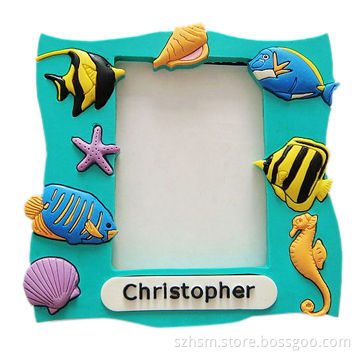 Custom, Cheap Cartoon Souvenir, Wedding, Transparent, Clear PVC and Acrylic Photo Frame